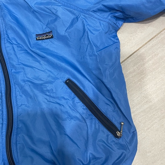 Vintage Patagonia Capilene Fleece Shelled Bomber Jacket medium windbreaker - Picture 3 of 8